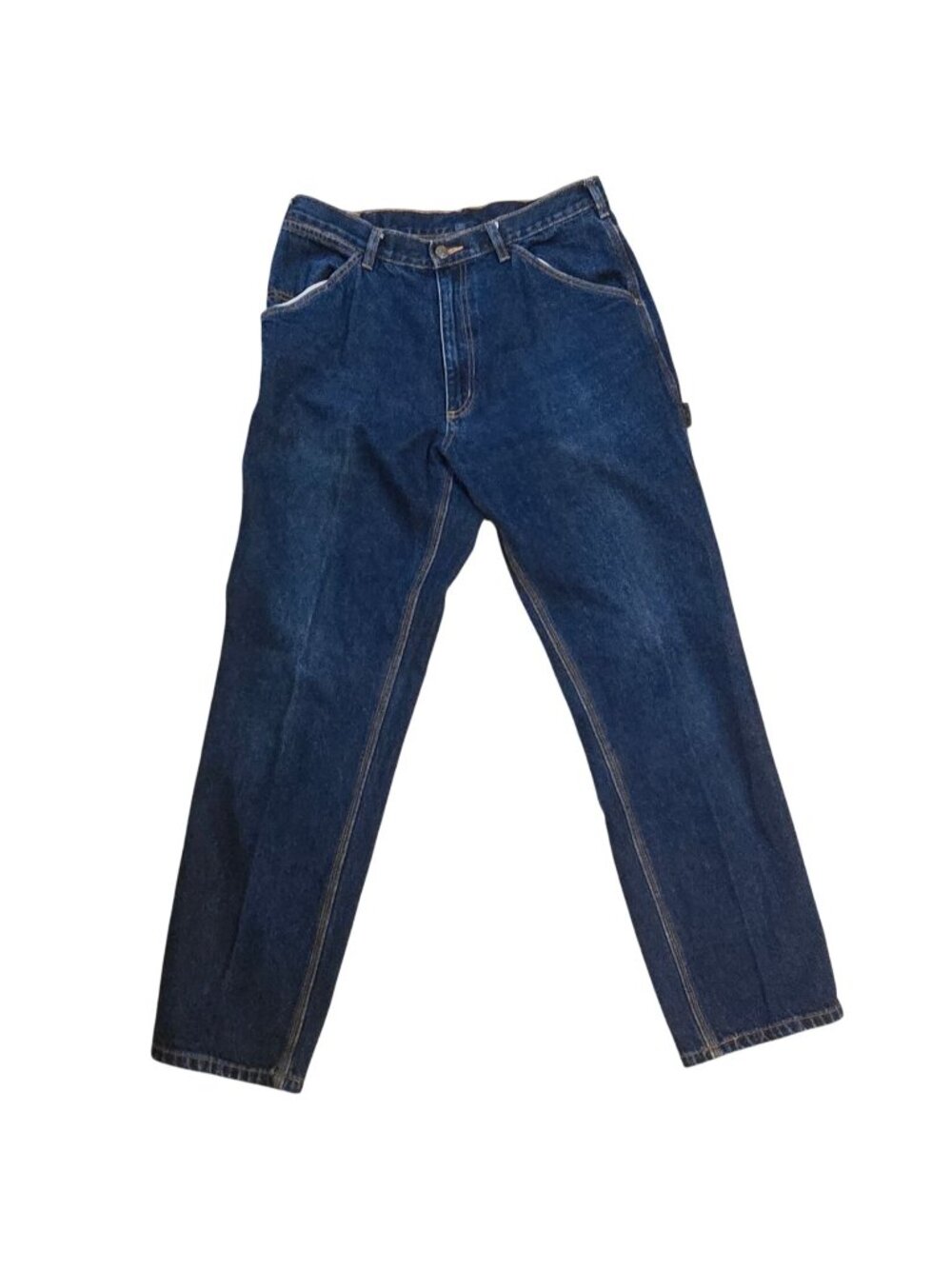 Guide Gear Mens Field Tested Carpenter Jeans 34x32 Blue Denim Durable Workwear